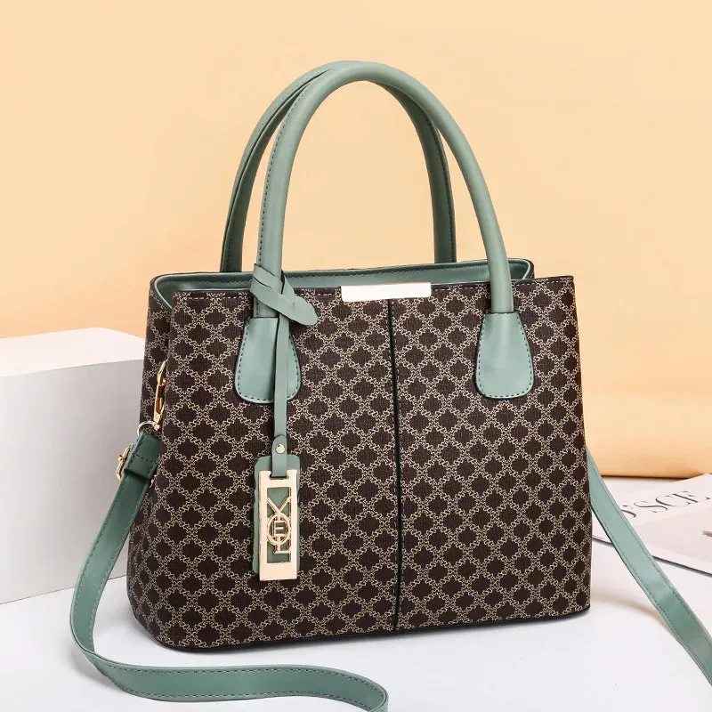 Vento Marea Luxury PU Leather Handbag - Elegant Women's Fashion Shoulder Bag
