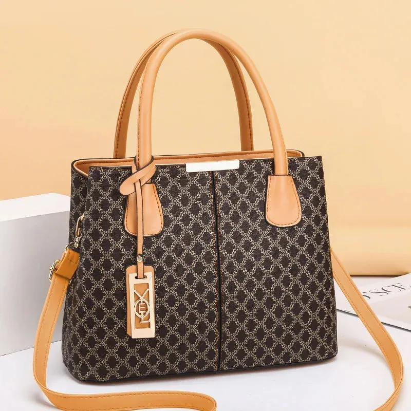 Vento Marea Luxury PU Leather Handbag - Elegant Women's Fashion Shoulder Bag