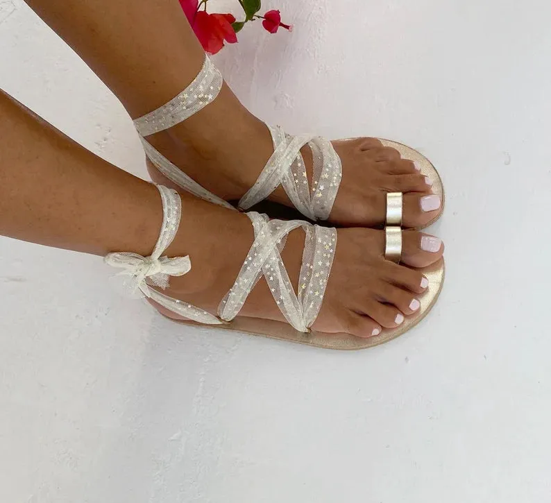 Vibram wedding barefoot sandals