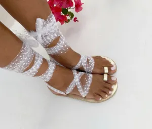 Vibram wedding barefoot sandals