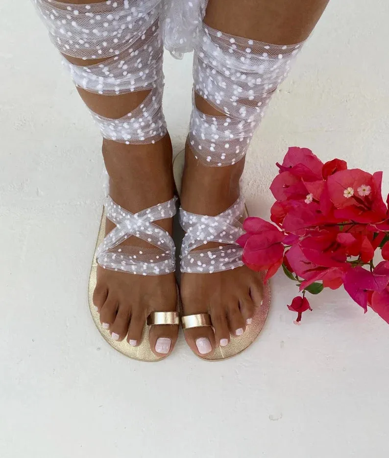 Vibram wedding barefoot sandals
