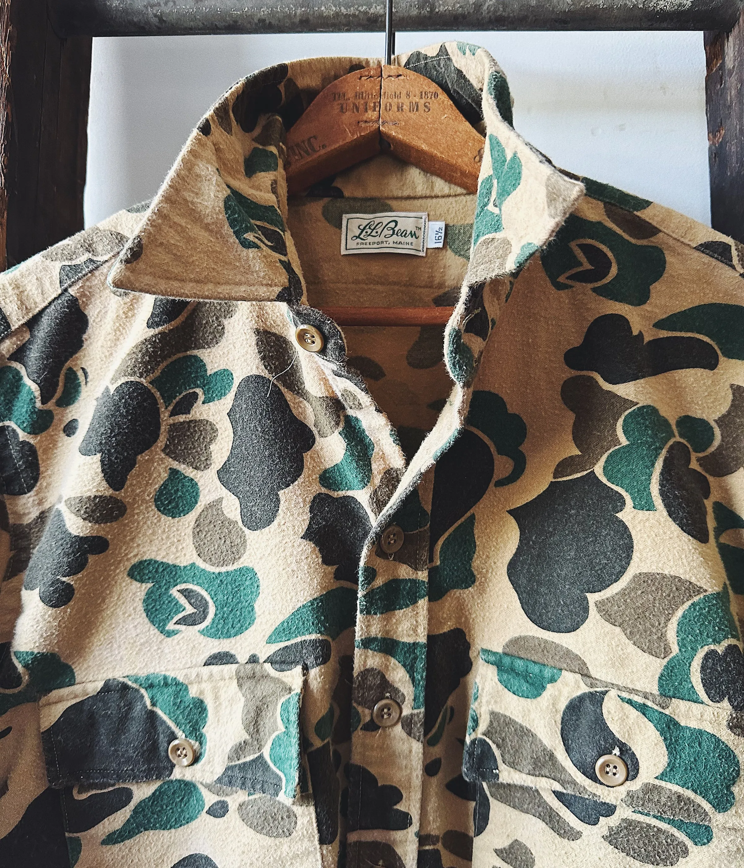 Vintage 1970s L.L.Bean Chamois Shirt – Large