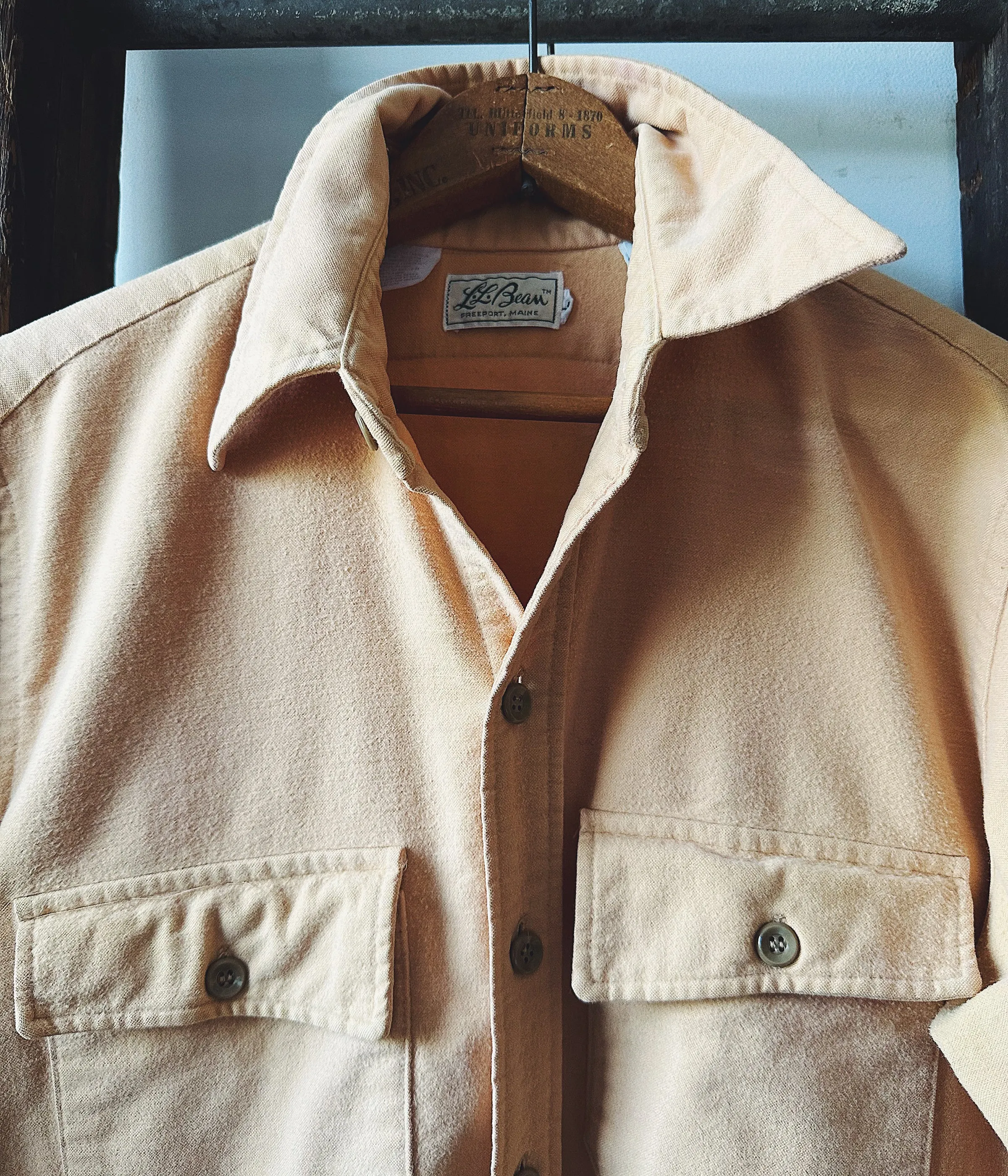 Vintage 1970s L.L.Bean Chamois Shirt – Medium