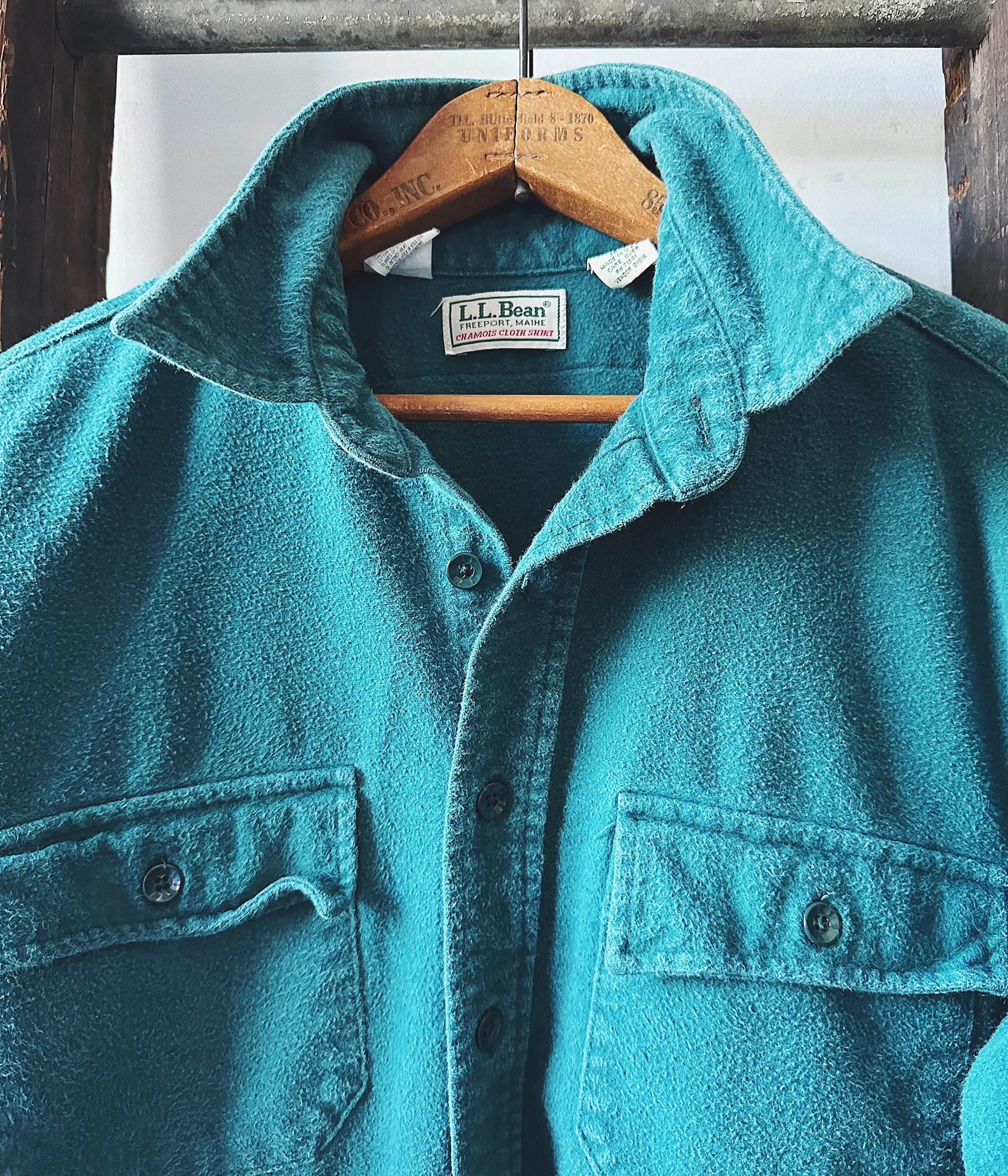 Vintage 1990s L.L.Bean Chamois Shirt – Size XL