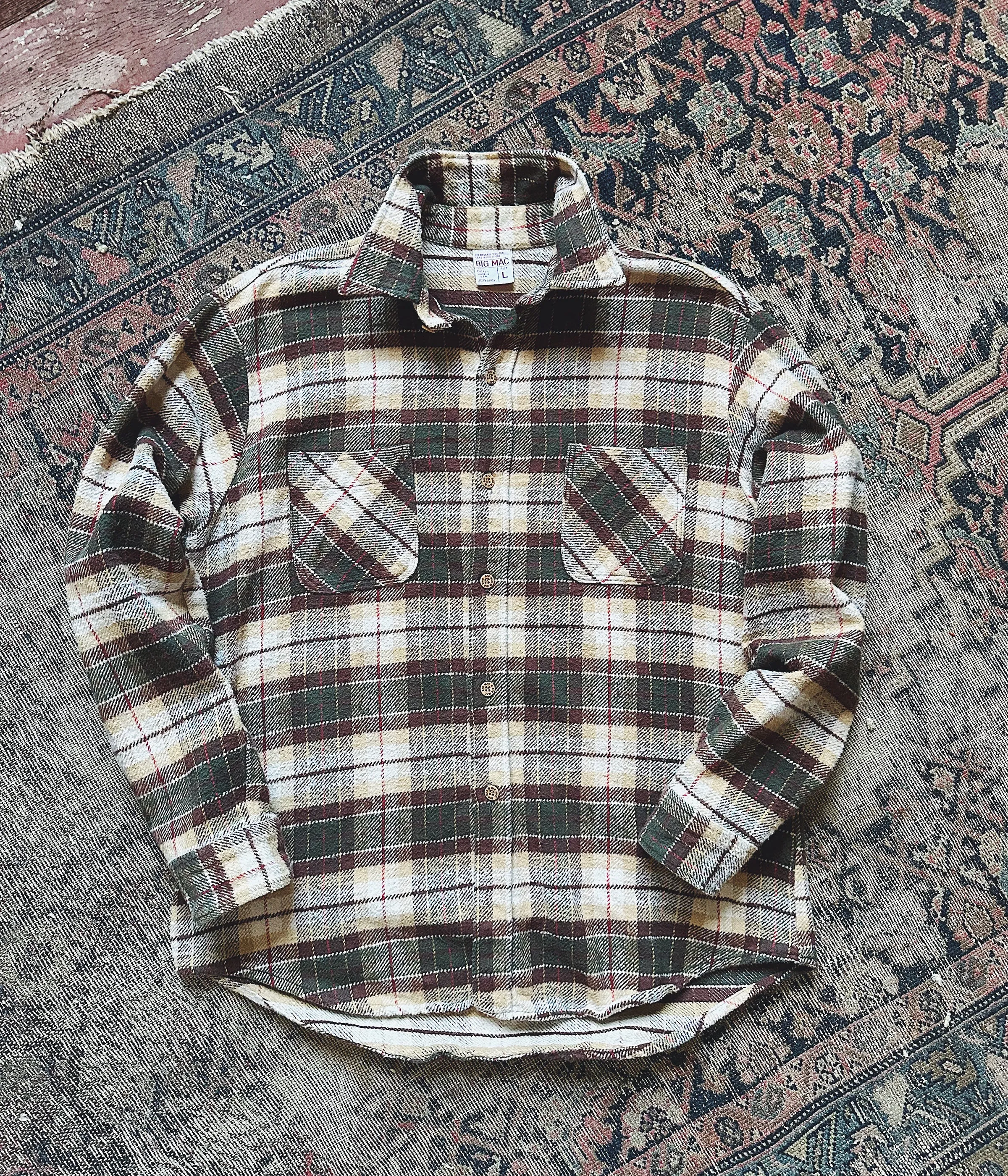 Vintage Big Mac Flannel Shirt