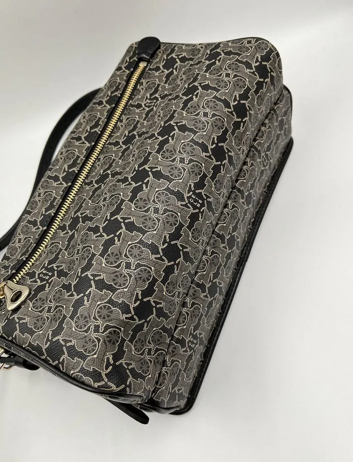 Vintage Celine Coated Canvas Sulky Bag