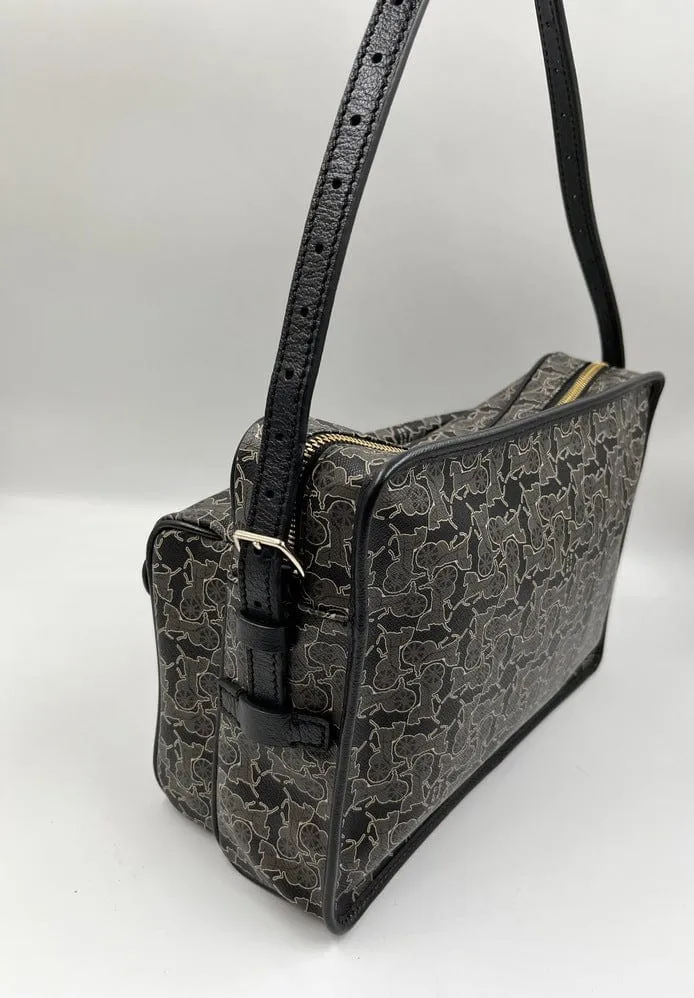 Vintage Celine Coated Canvas Sulky Bag