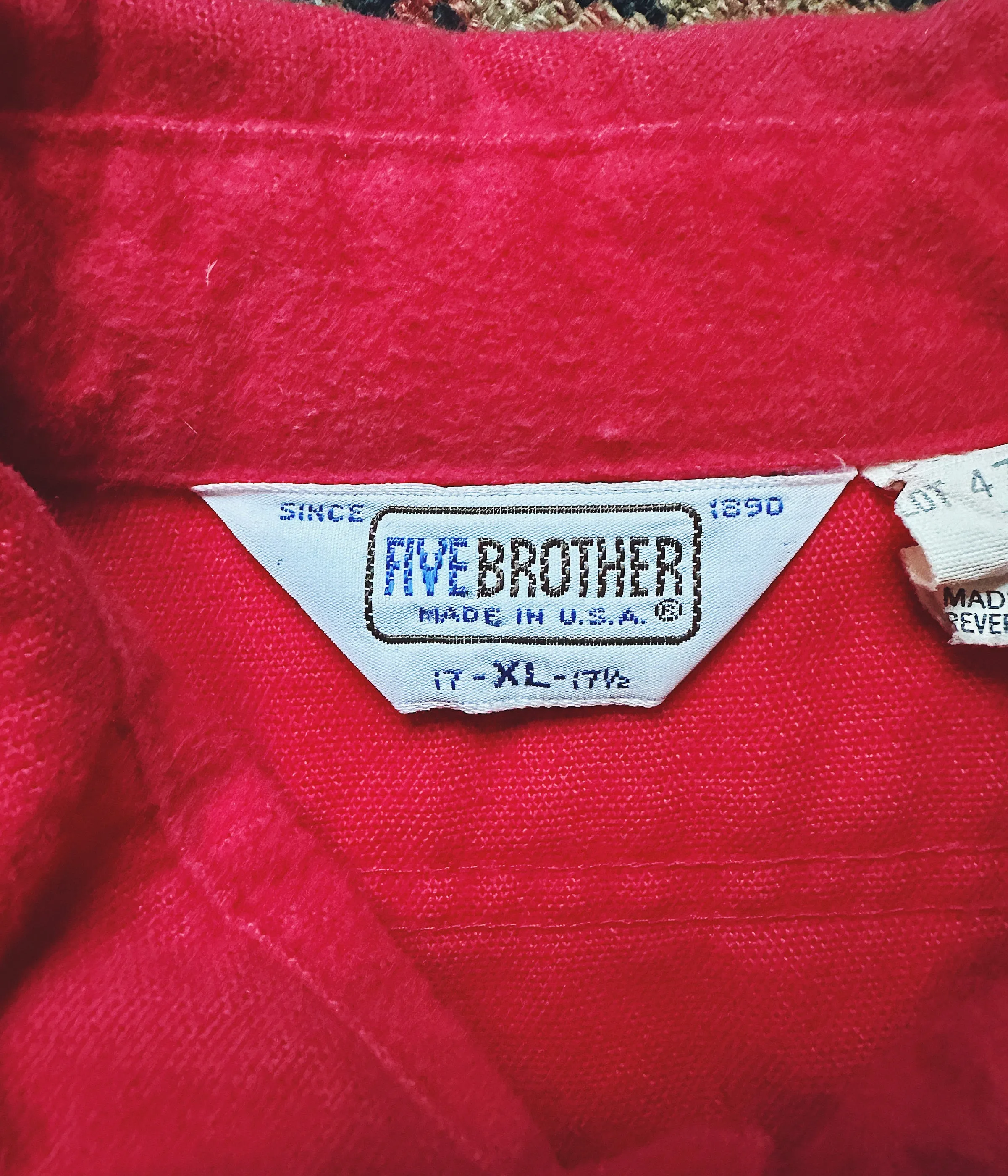 Vintage Five Brother Chamois Shirt – XL