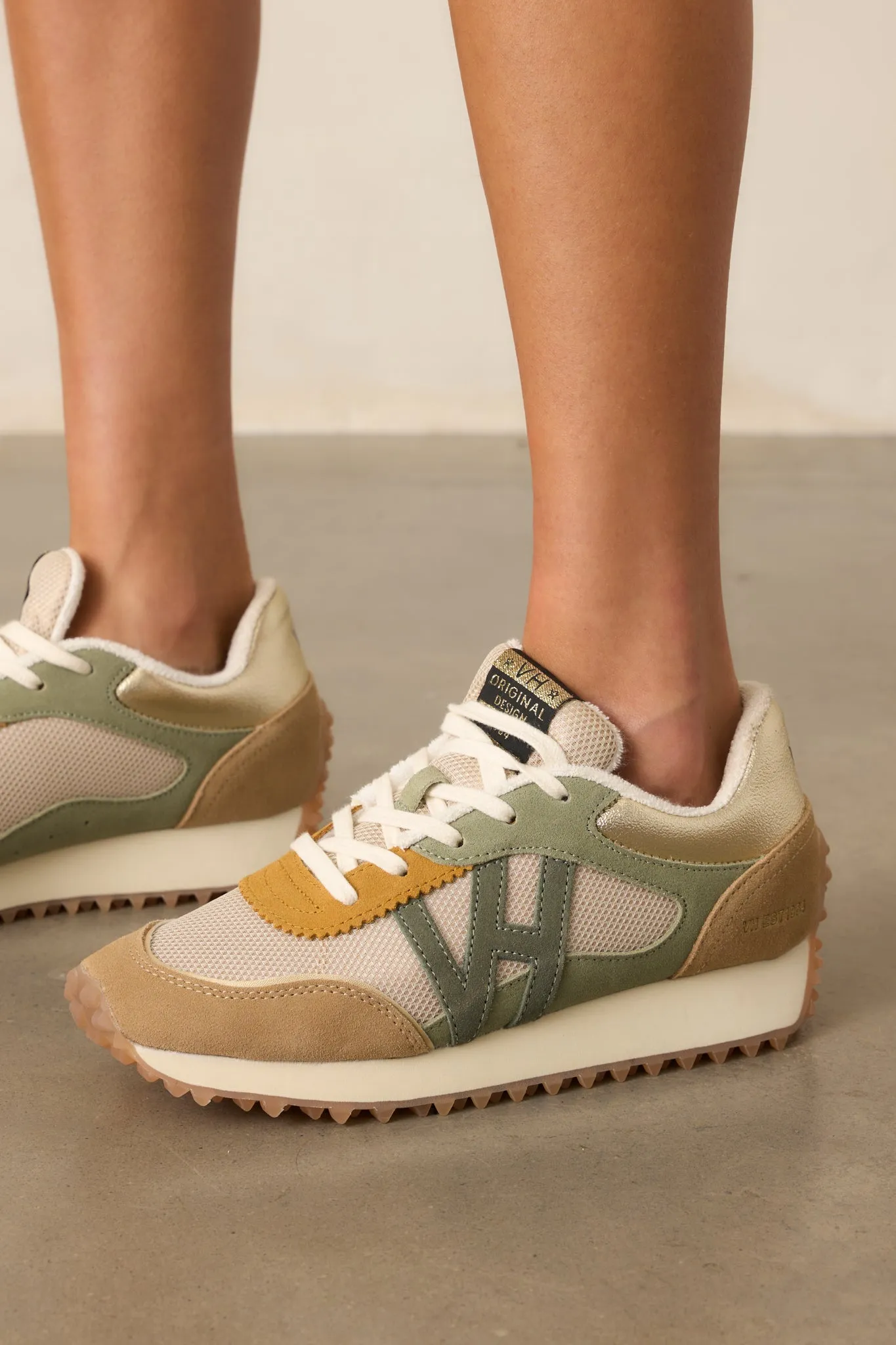 Vintage Havana Cosmic Camel Olive Multi Sneakers