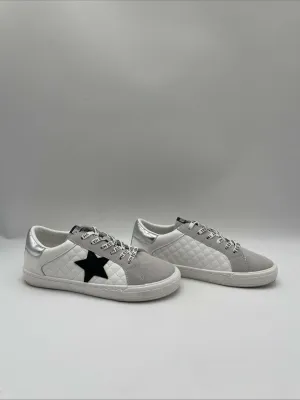 Vintage Havana Dash Sneakers Women's White/Grey Size 8.5 - Very Good