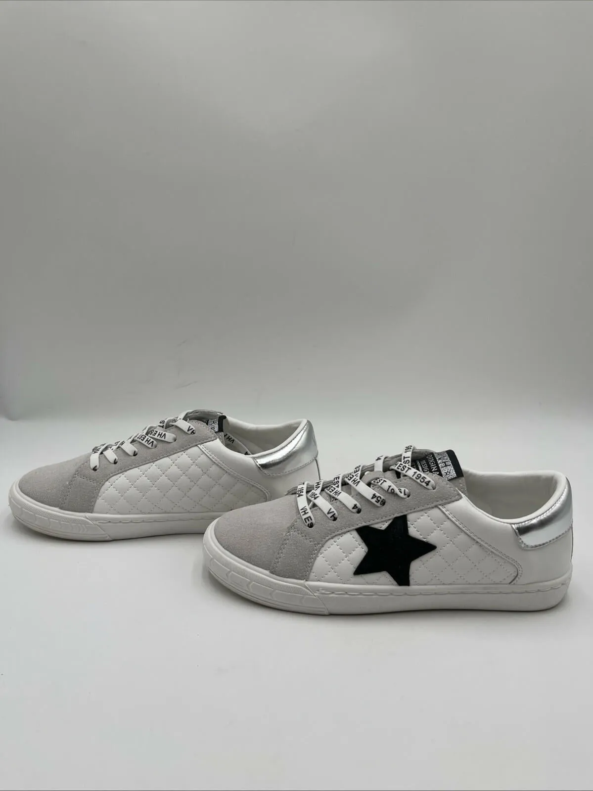 Vintage Havana Dash Sneakers Women's White/Grey Size 8.5 - Very Good