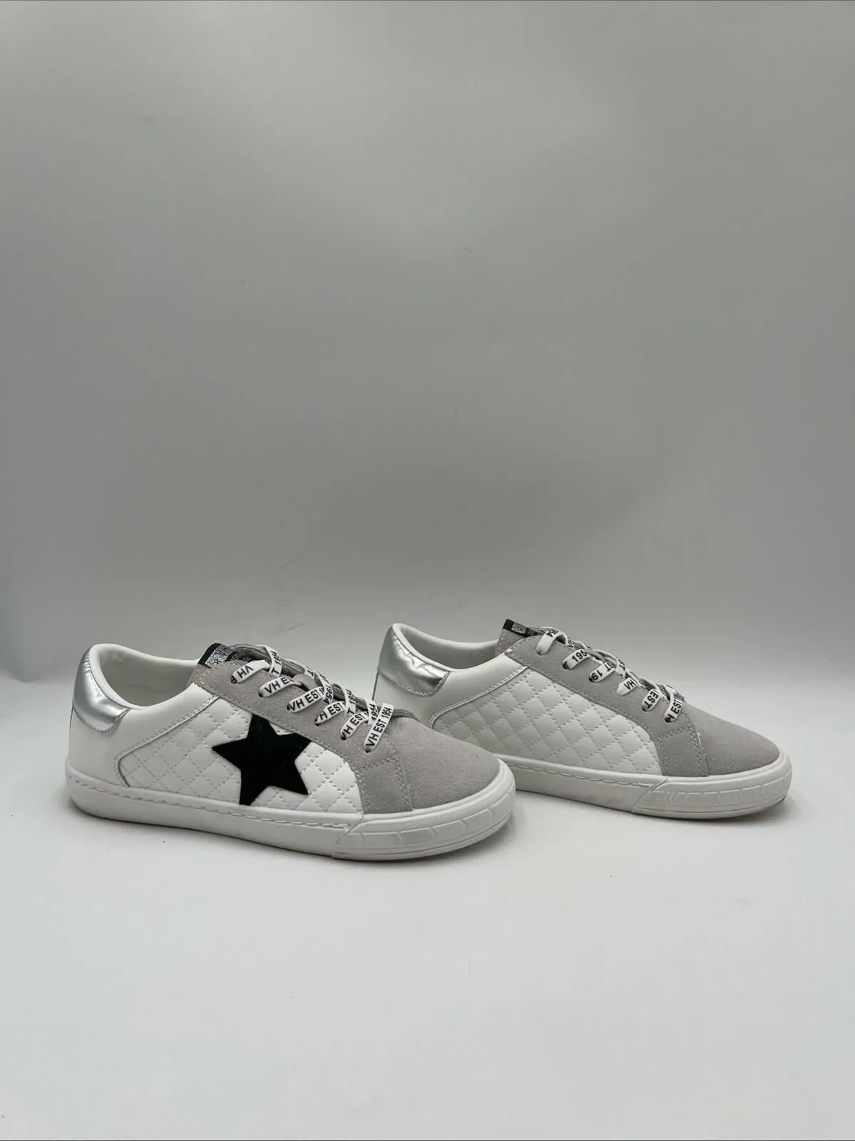 Vintage Havana Dash Sneakers Women's White/Grey Size 8.5 - Very Good