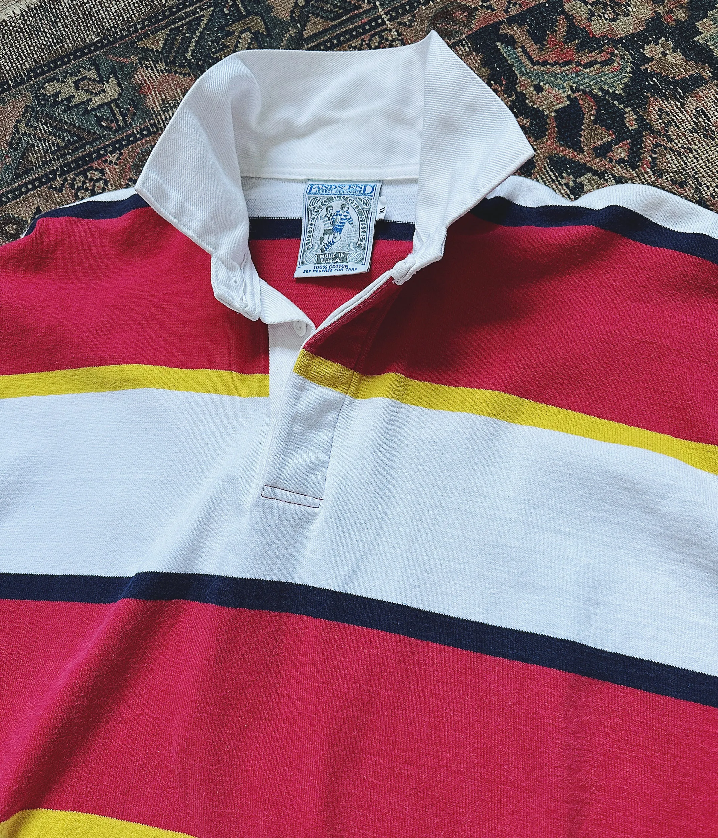 Vintage Land's End Rugby Shirt