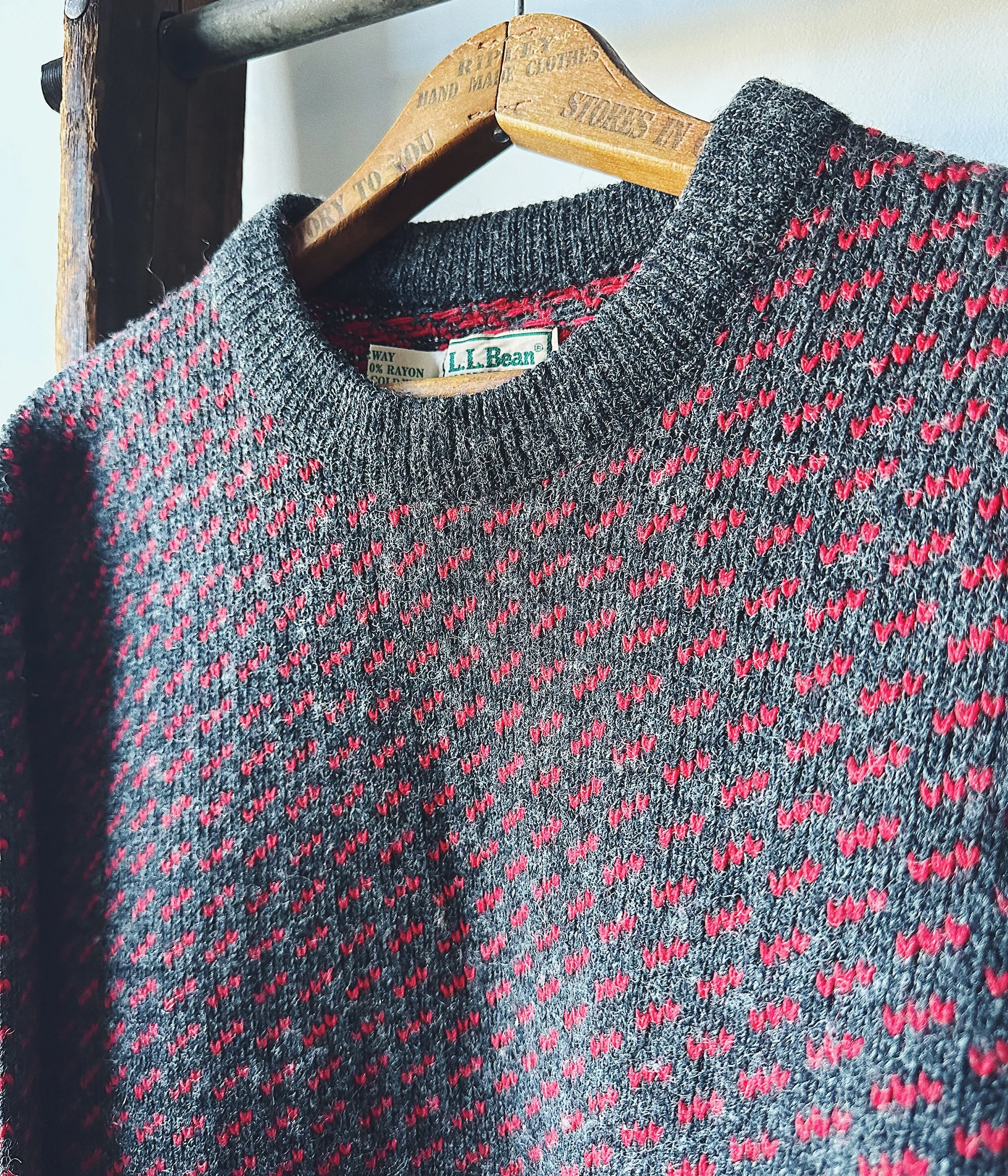Vintage L.L.Bean Norwegian Sweater – Large