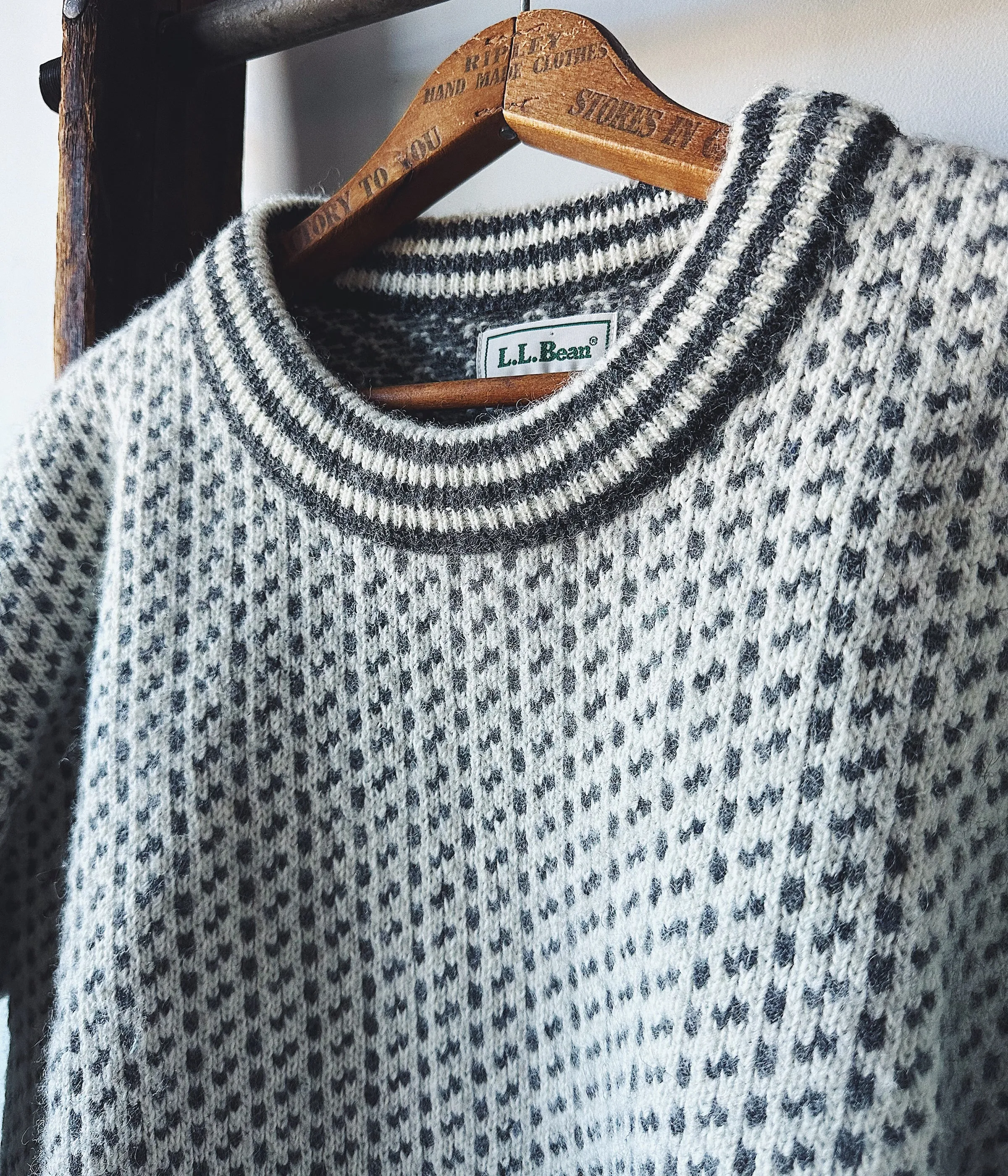 Vintage L.L.Bean Norwegian Sweater – Large