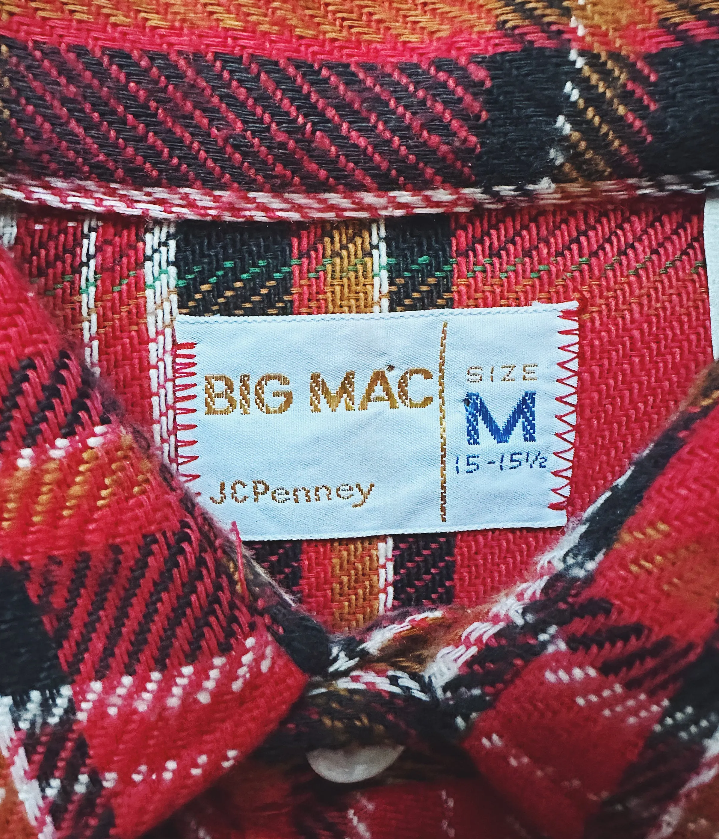 Vintage NOS Big Mac Flannel Shirt – Medium