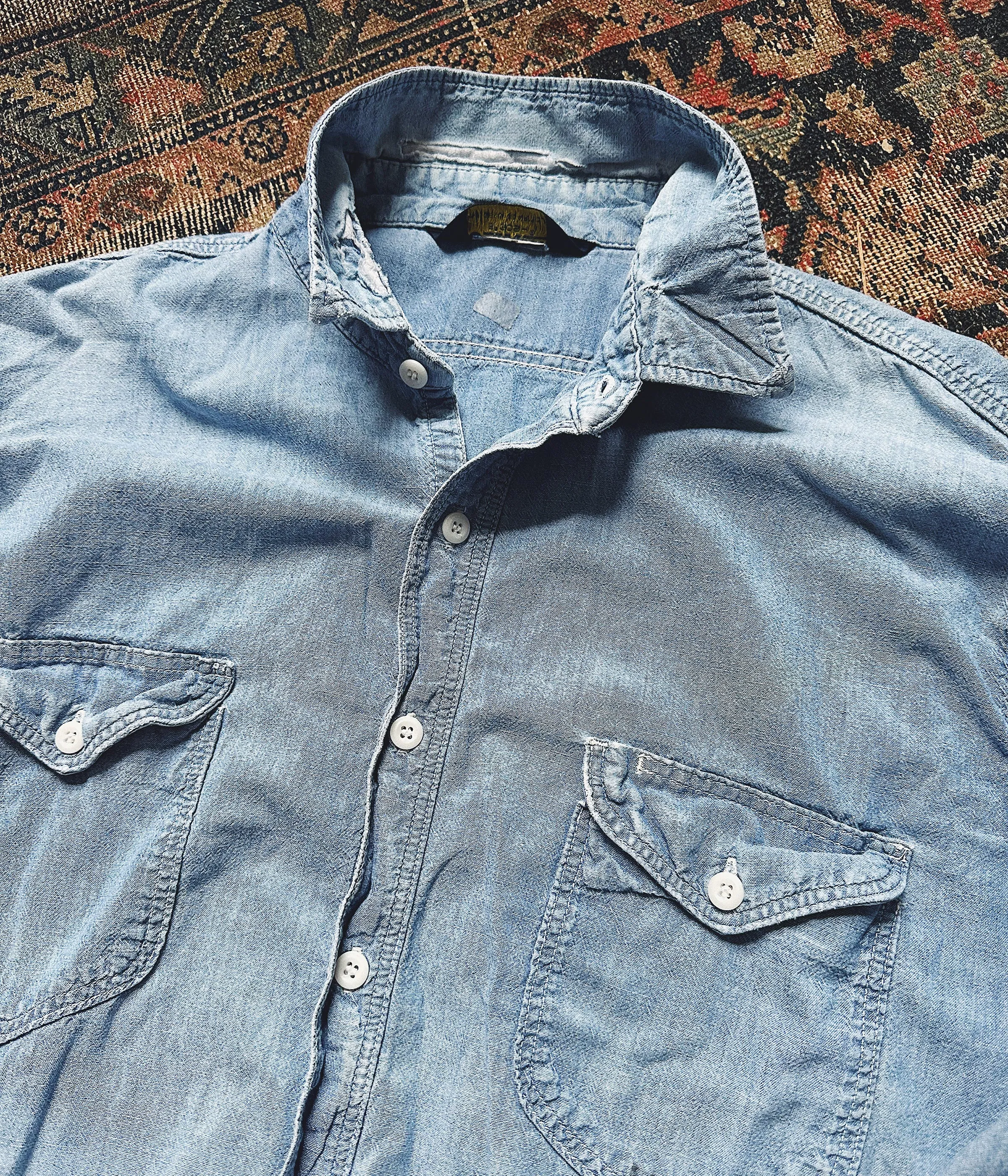 Vintage Osh Kosh Chambray Work Shirt