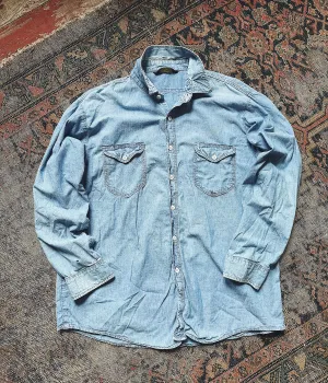 Vintage Osh Kosh Chambray Work Shirt