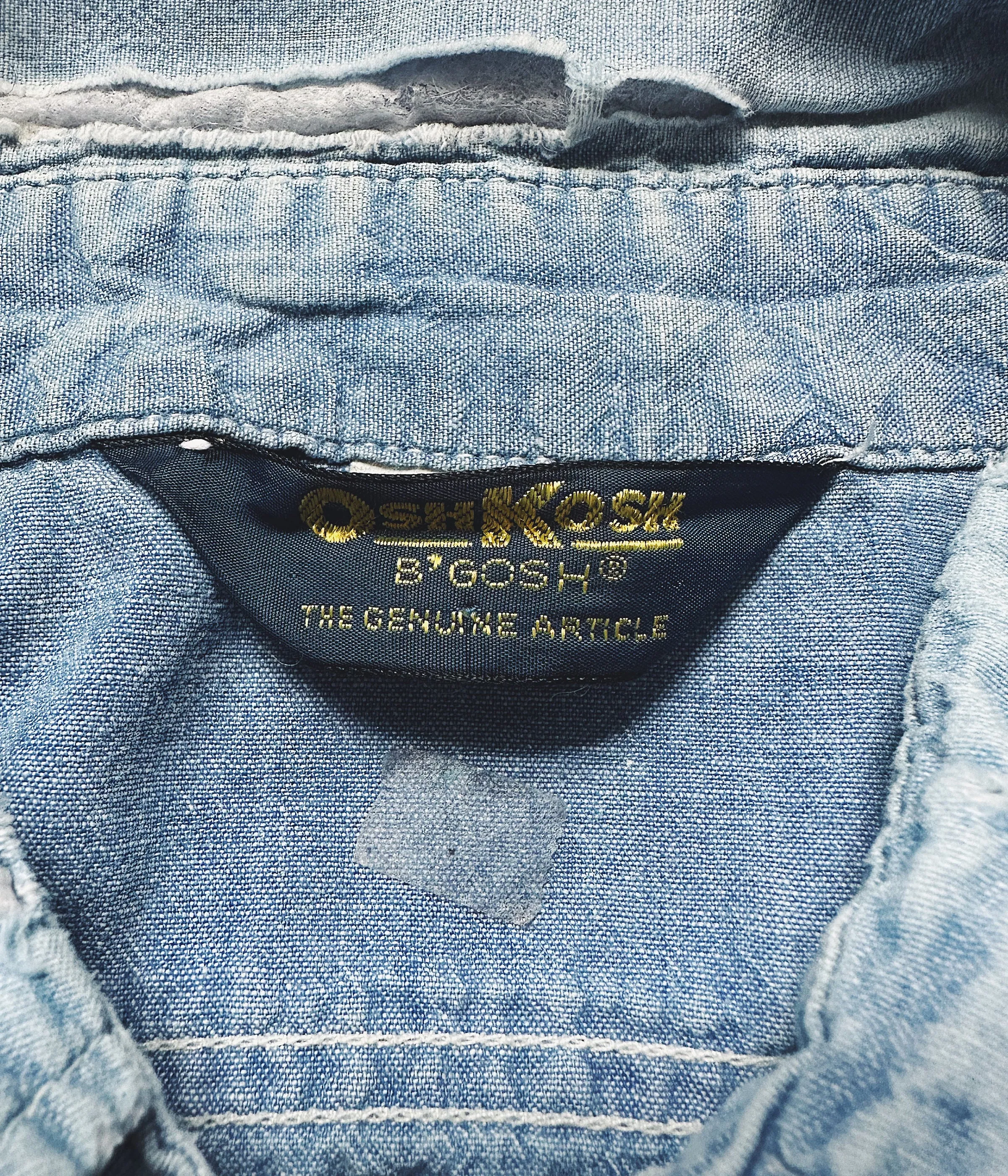 Vintage Osh Kosh Chambray Work Shirt