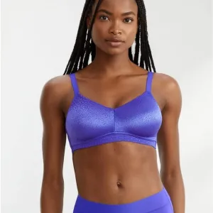 Wacoal Back Appeal Wire-Free Bra Radiant Blue - Size 40DDD
