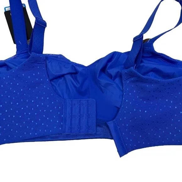 Wacoal Back Appeal Wire-Free Bra Radiant Blue - Size 40DDD