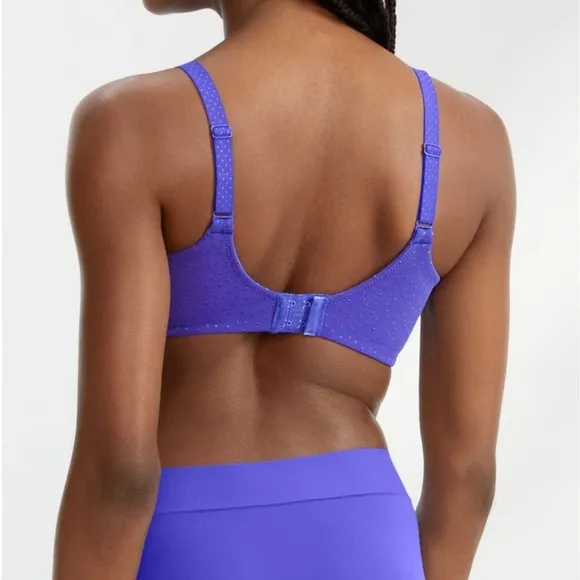 Wacoal Back Appeal Wire-Free Bra Radiant Blue - Size 40DDD