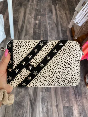 White/Cheetah Purse