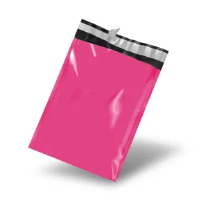 Wholesale 10,000pcs 310mm x 405mm   45mm Poly Mailing Courier Satchels - Pink