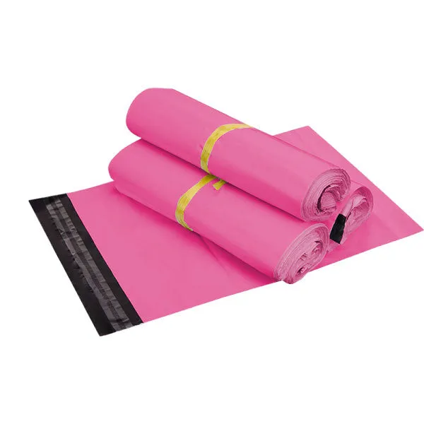 Wholesale 10,000pcs 310mm x 405mm   45mm Poly Mailing Courier Satchels - Pink