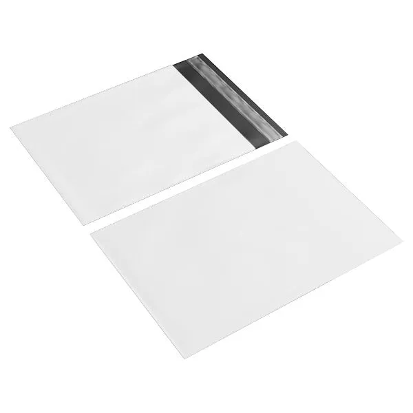 Wholesale 2,000pcs 900mm x 860mm   40mm Poly Mailing Courier Satchels - White