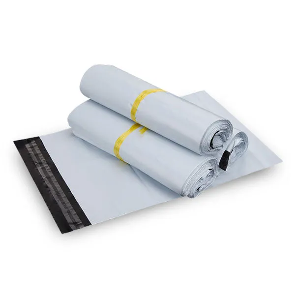 Wholesale 2,000pcs 900mm x 860mm   40mm Poly Mailing Courier Satchels - White