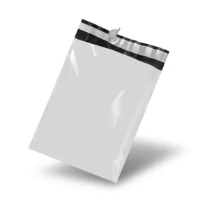 Wholesale 5,000pcs 450mm x 600mm   50mm Poly Mailing Courier Satchels - White