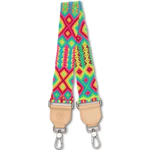 Wide Woven Shoulder Strap Mai Tai