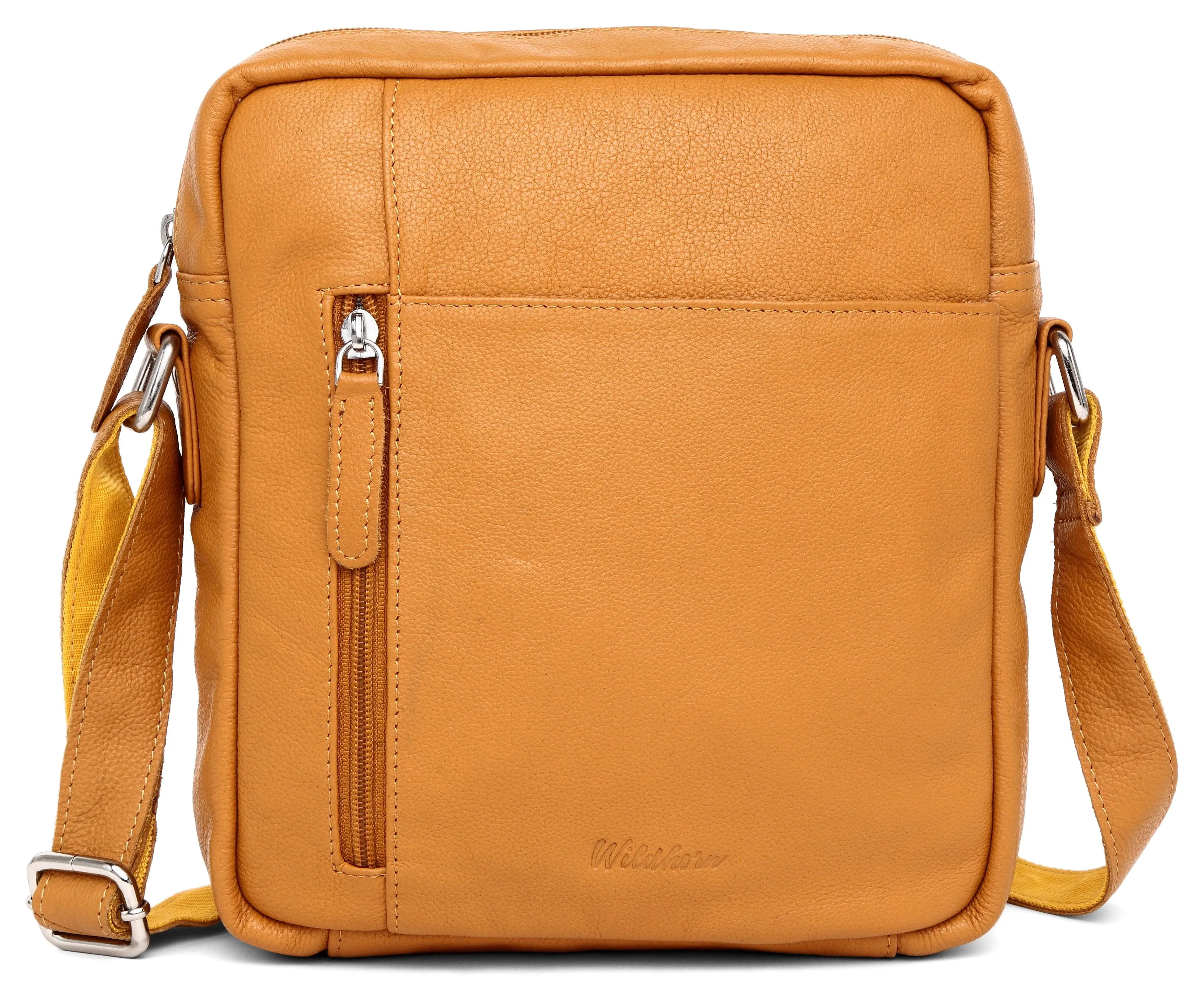WILDHORN® Genuine Leather Ladies Sling Bag | Crossbody Bag|Shoulder Bag with Adjustable Strap for Girls & Women