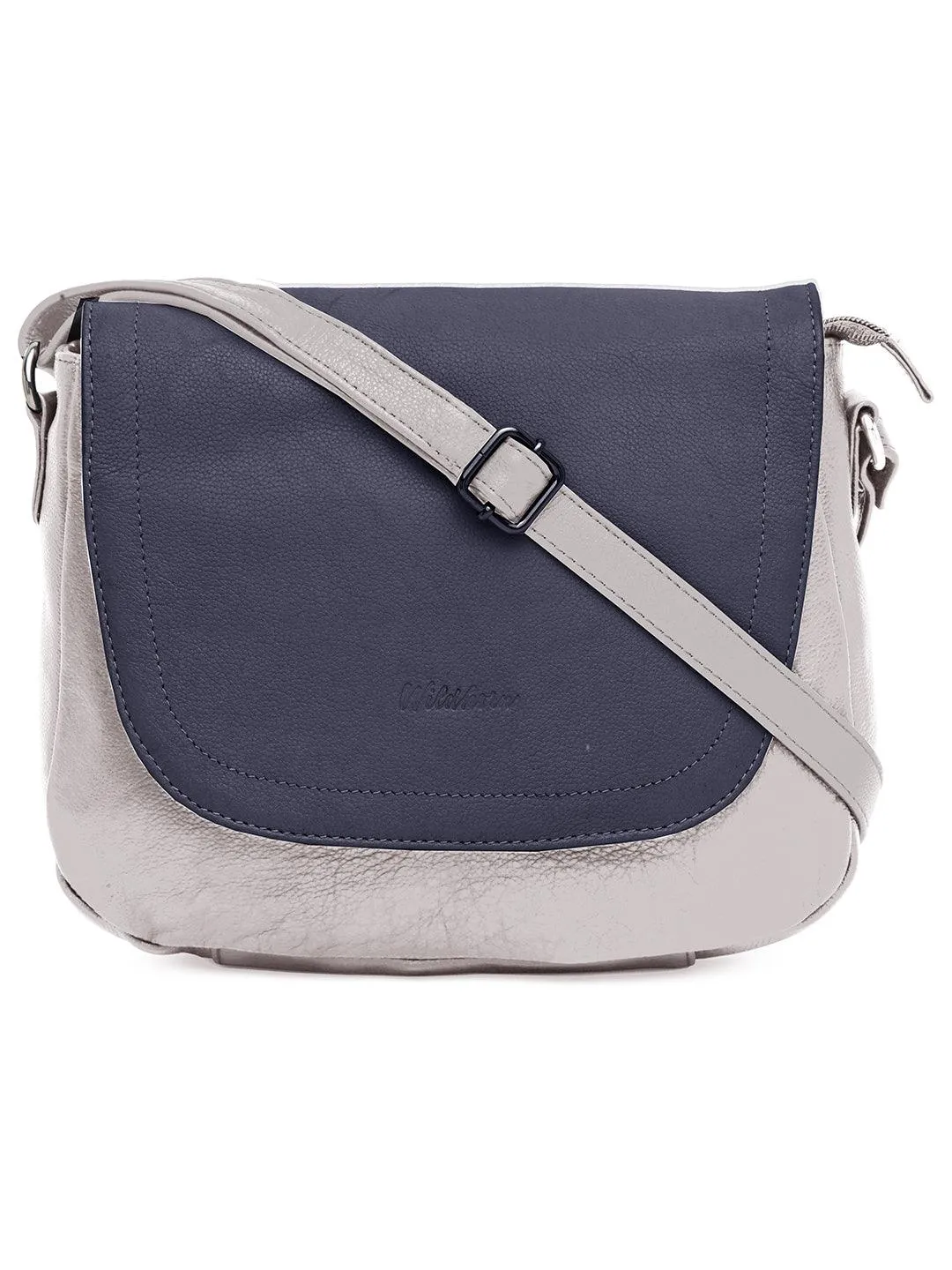 WILDHORN Modern & Stylish Cross-Body Leather Bag For Girls & Women I Leather Sling Bag I Handcrafted I Ultra Strong Stitching I- Ideal for Travelling, Parties, Weddings & Gifts