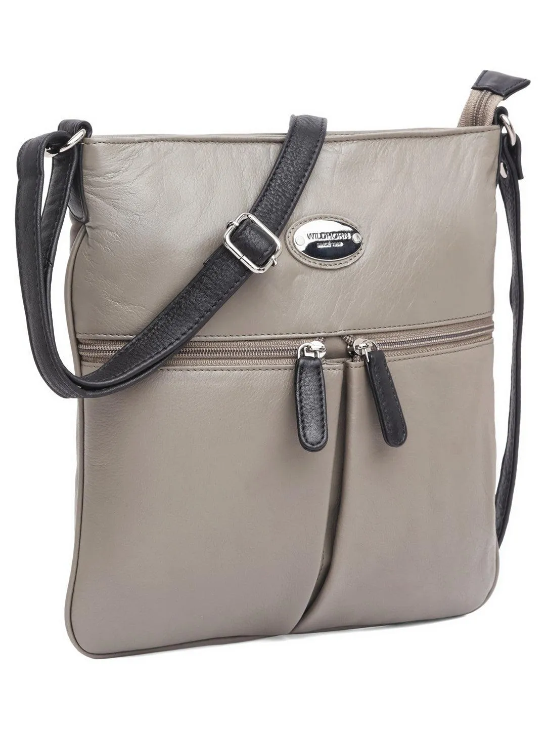 WILDHORN Stylish Cross-Body Leather Bag For Girls & Women I Leather Sling Bag I Handcrafted I Ultra Strong Stitching I- Ideal for Travelling, Parties, Weddings & Gifts