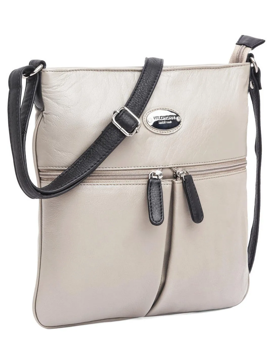 WILDHORN Stylish Cross-Body Leather Bag For Girls & Women I Leather Sling Bag I Handcrafted I Ultra Strong Stitching I- Ideal for Travelling, Parties, Weddings & Gifts