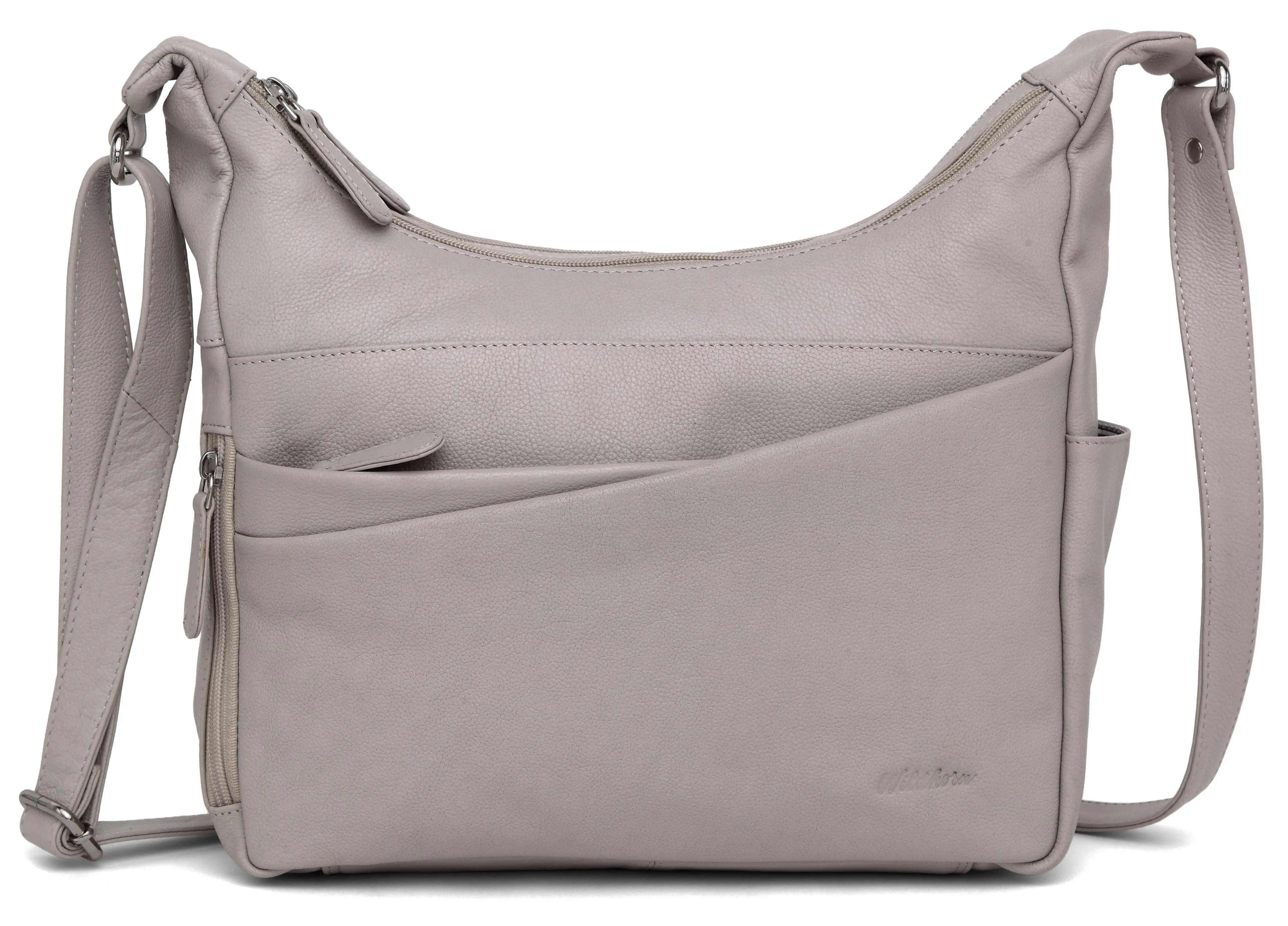 WILDHORN® Upper Grain Genuine Leather Ladies Shoulder bag | Cross-body Bag | Hand Bag with Adjustable Strap for Girls & Women.