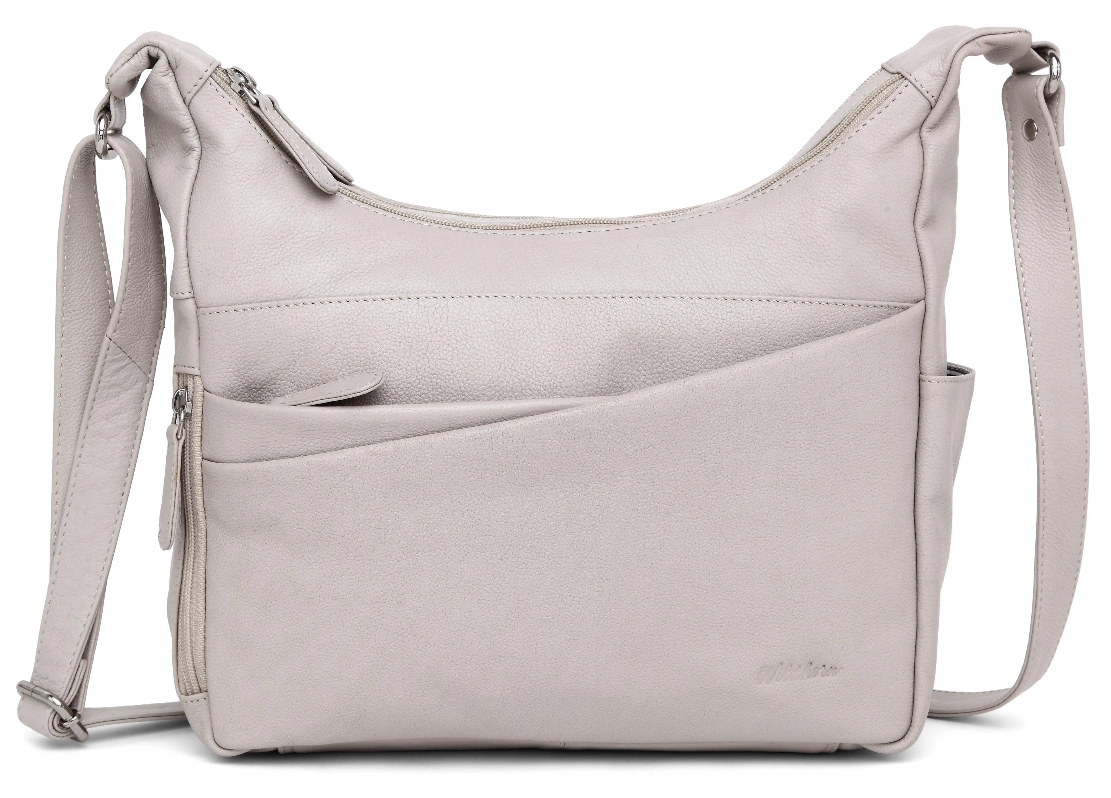 WILDHORN® Upper Grain Genuine Leather Ladies Shoulder bag | Cross-body Bag | Hand Bag with Adjustable Strap for Girls & Women.