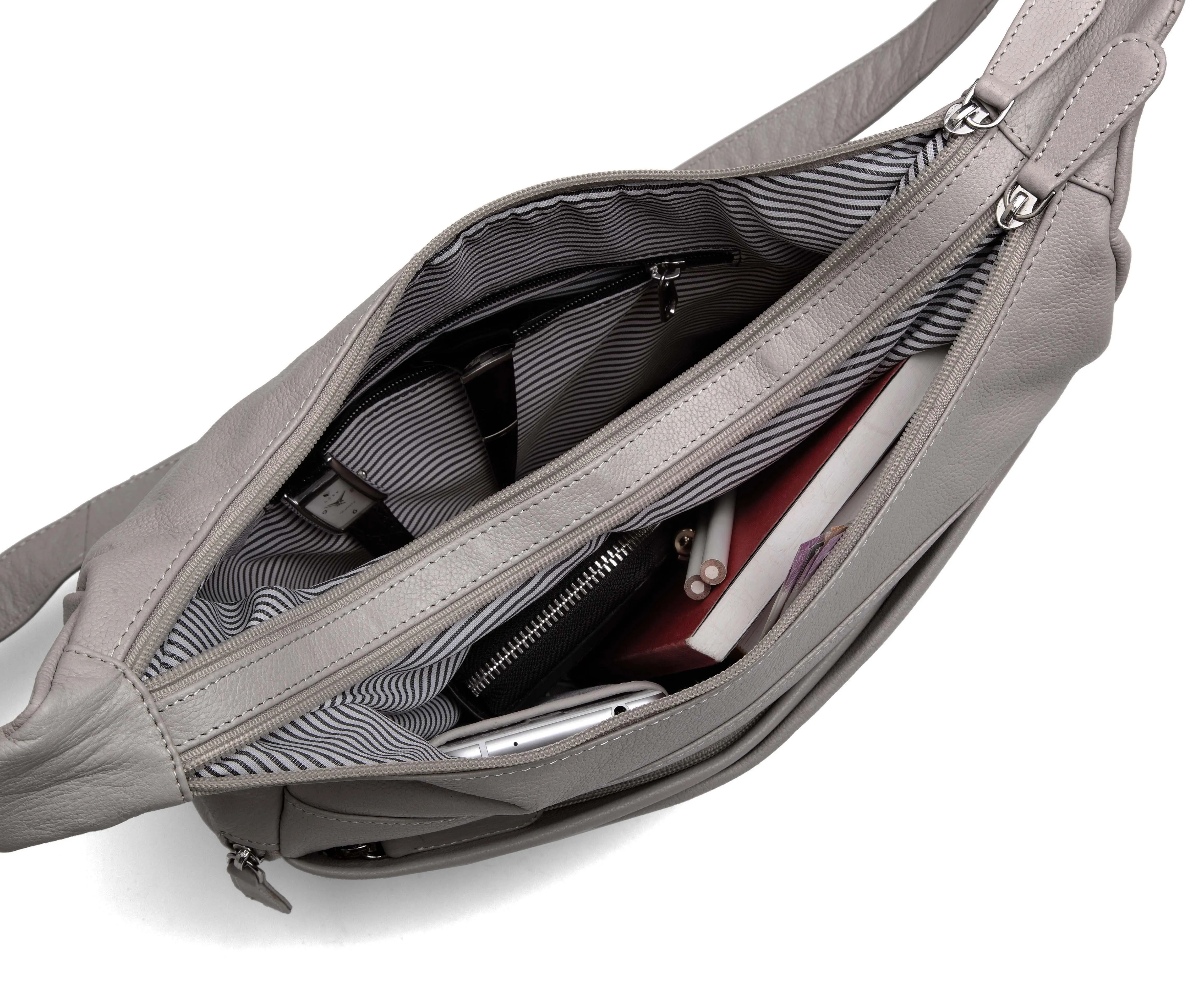 WILDHORN® Upper Grain Genuine Leather Ladies Shoulder bag | Cross-body Bag | Hand Bag with Adjustable Strap for Girls & Women.