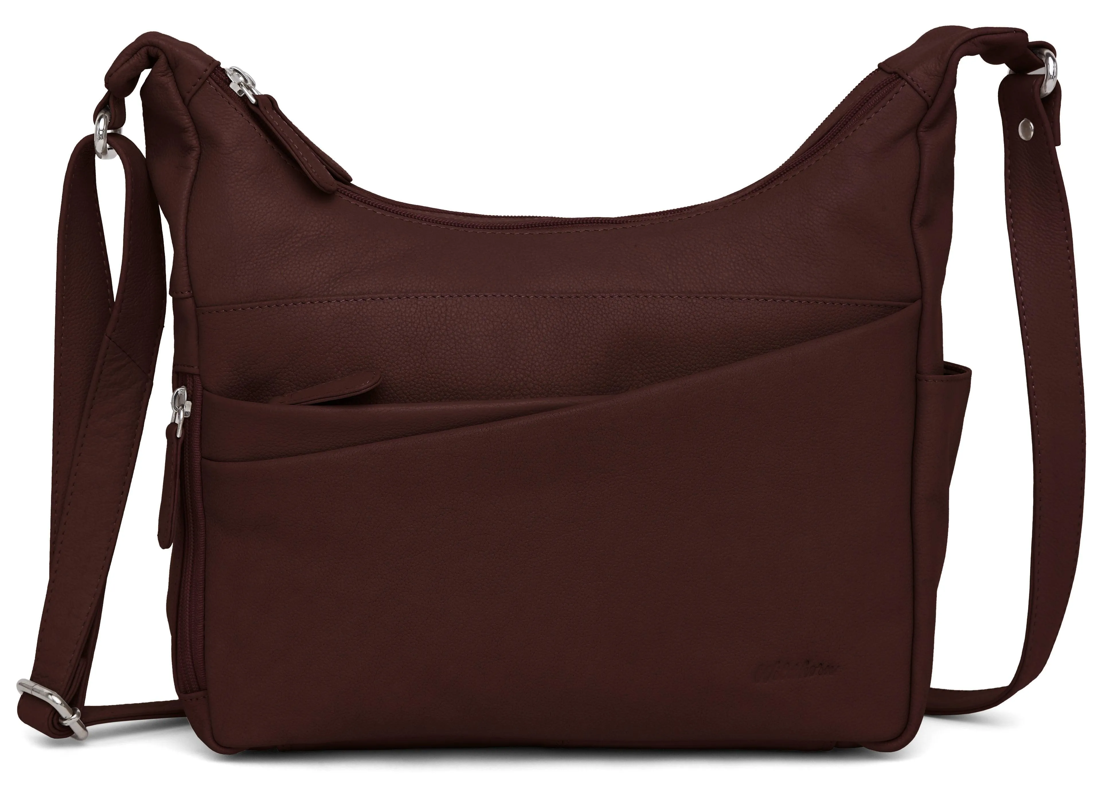 WILDHORN® Upper Grain Genuine Leather Ladies Shoulder bag | Cross-body Bag | Hand Bag with Adjustable Strap for Girls & Women.