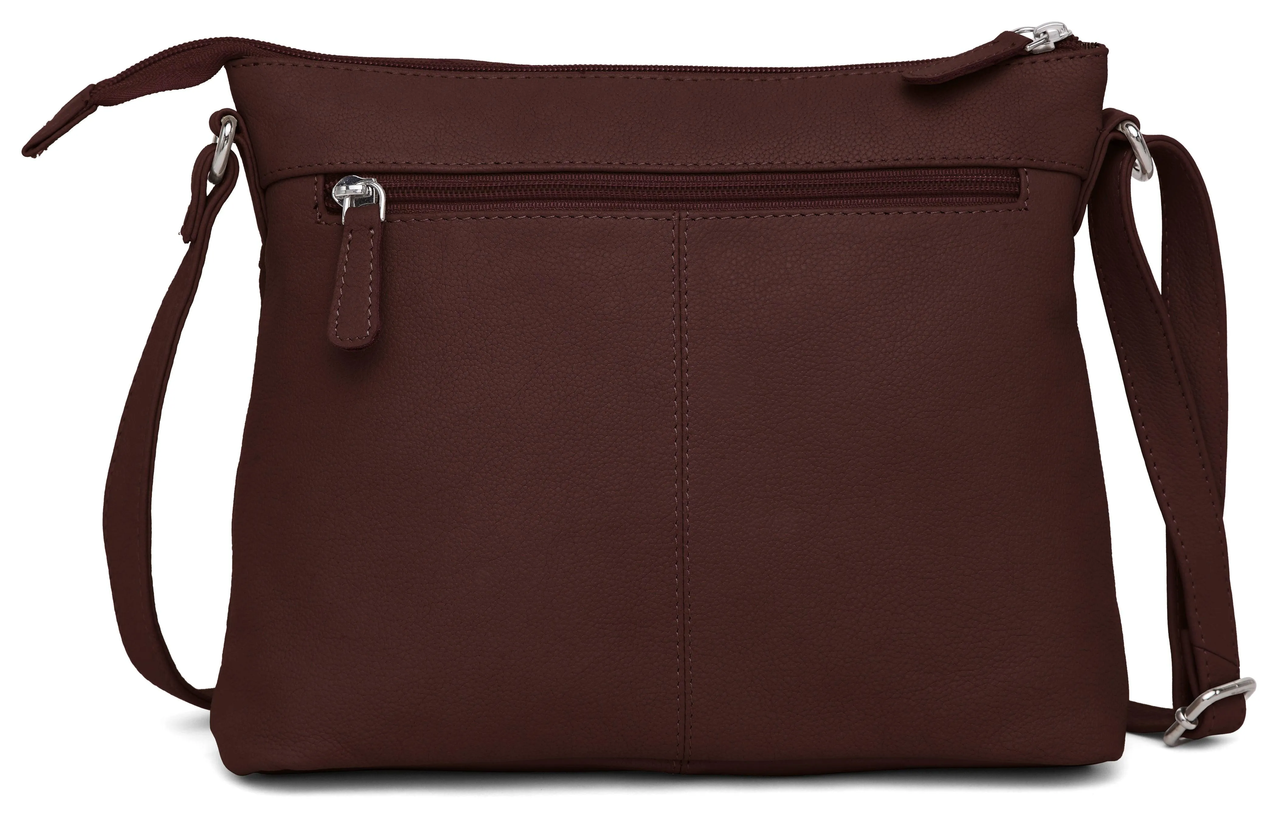 WILDHORN® Upper Grain Genuine Leather Ladies Sling Bag | Cross-body Bag | Hand Bag | Shoulder Bag with Adjustable Strap for Girls & Women