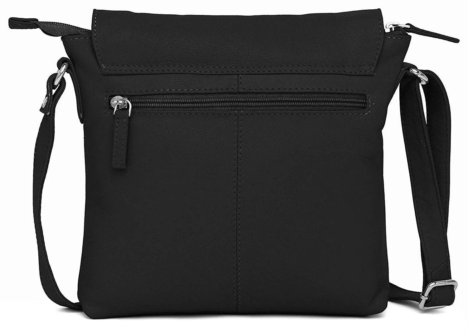 WildHorn® Upper Grain Genuine Leather Ladies Sling bag | Cross-body Bag with Adjustable Strap for Girls & Women.