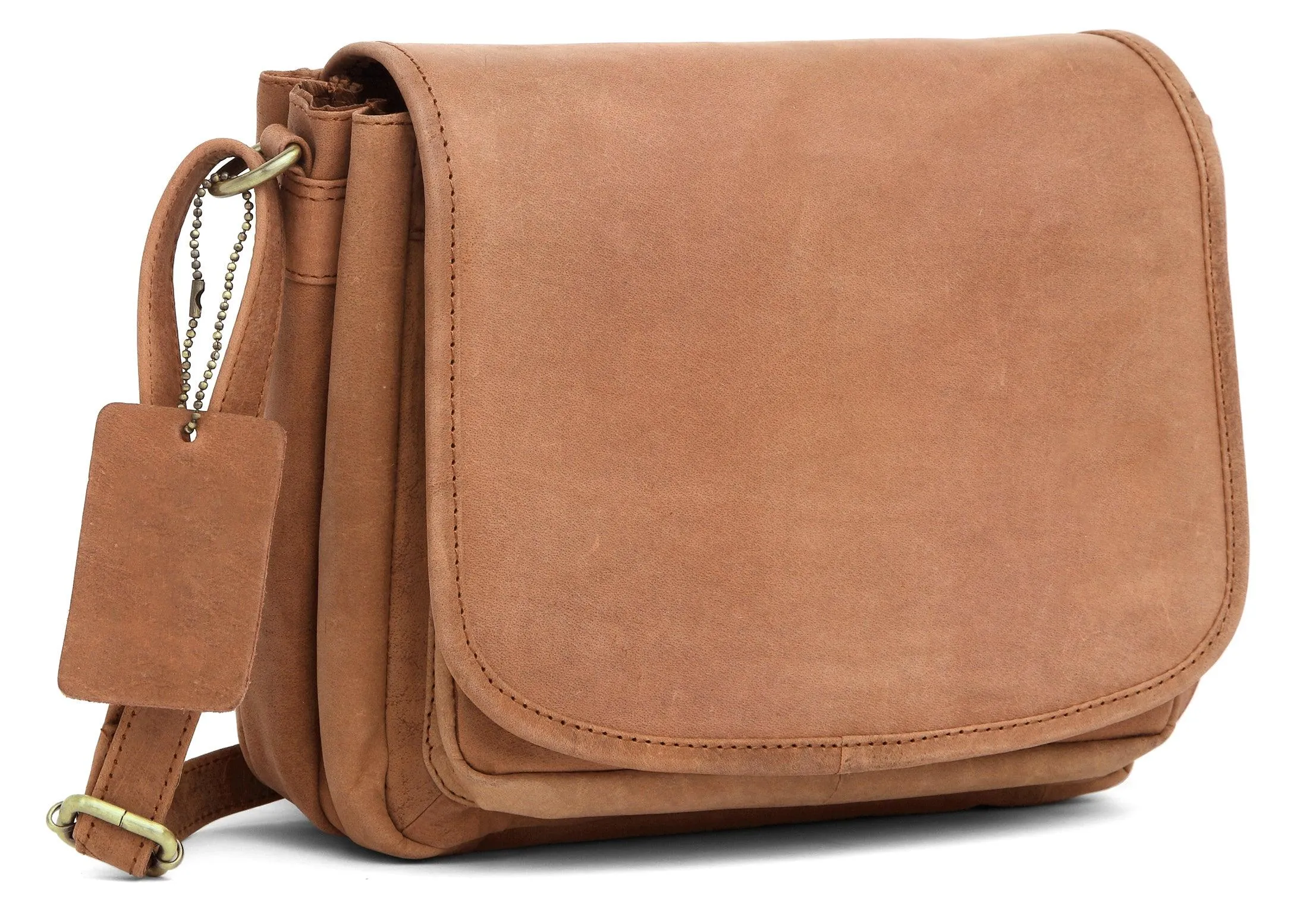 WILDHORN®Oliva Crossbody Bags for Women-Premium Leather Vintage Fashion Purse with Adjustable Strap