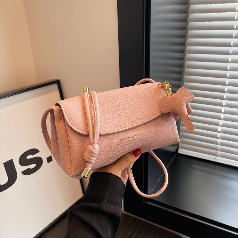 Women's Fashionable Soft Leather High Texture Shoulder Bags