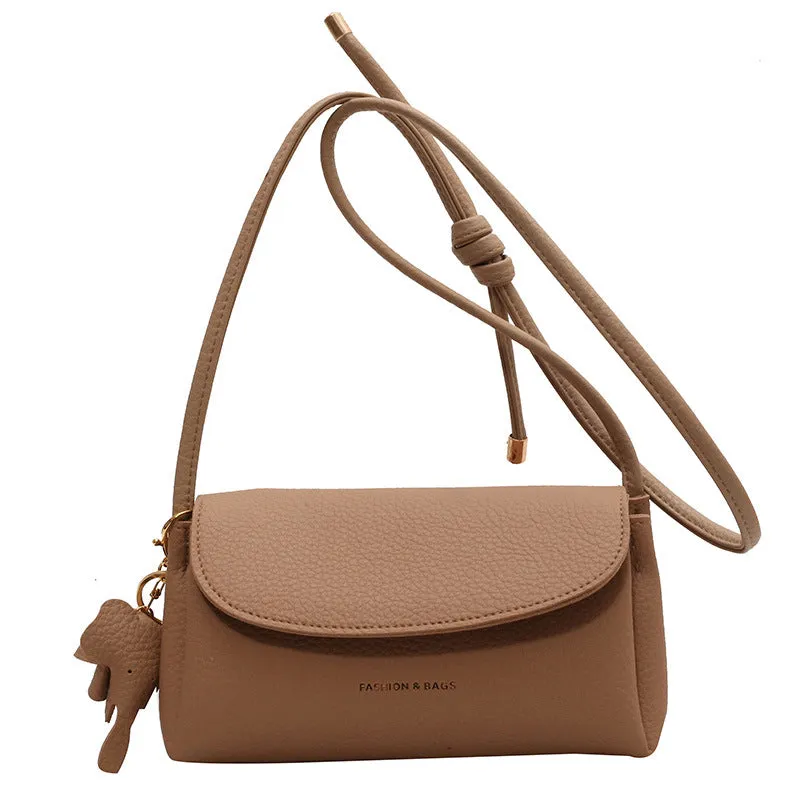 Women's Fashionable Soft Leather High Texture Shoulder Bags