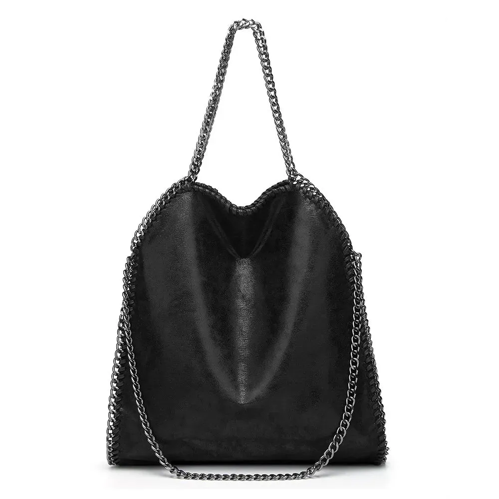 Women's Luxury Soft Shoulder Bag With Chain High Quality Crossbody Boutique Fashion Tote Bags