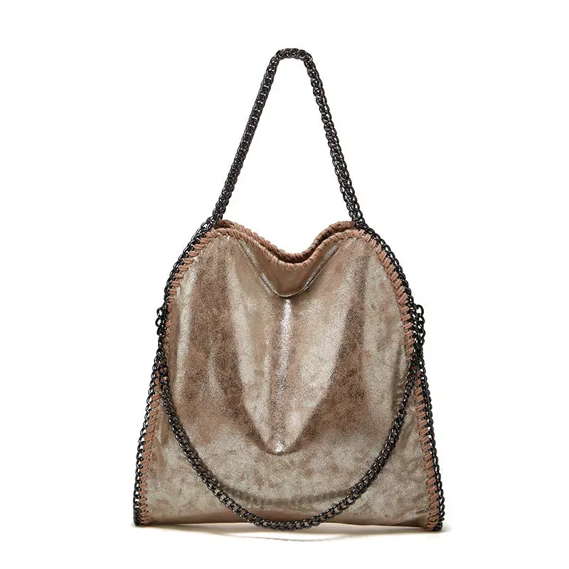 Women's Luxury Soft Shoulder Bag With Chain High Quality Crossbody Boutique Fashion Tote Bags