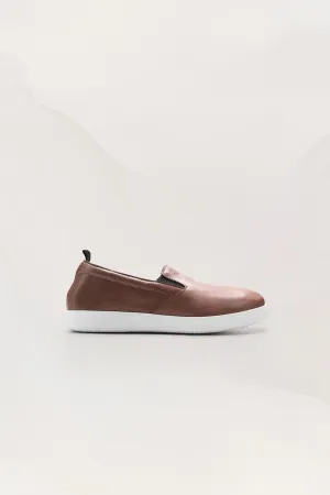 Womens Slip On Sneakers in Buewax Neuz Calf