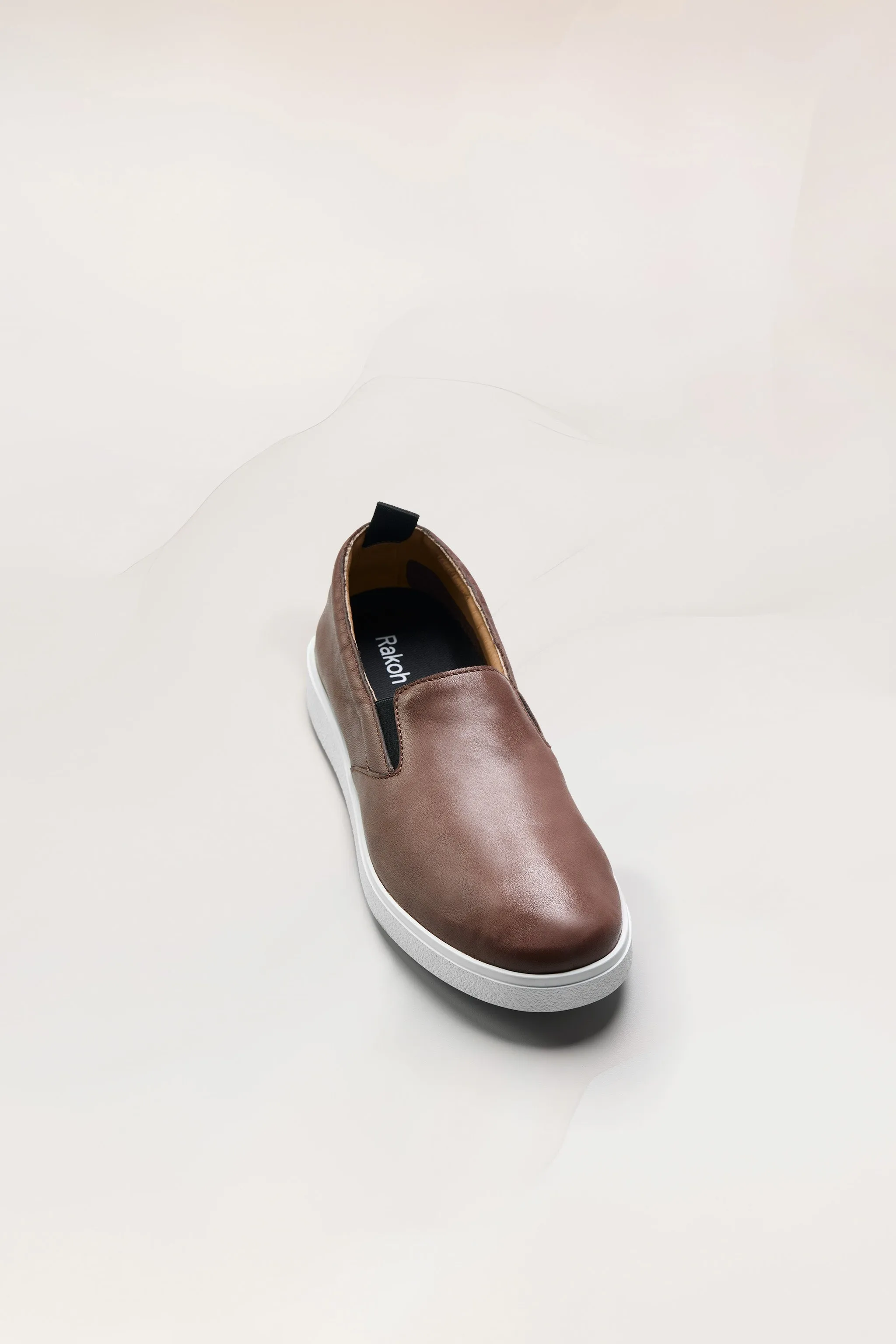 Womens Slip On Sneakers in Buewax Neuz Calf